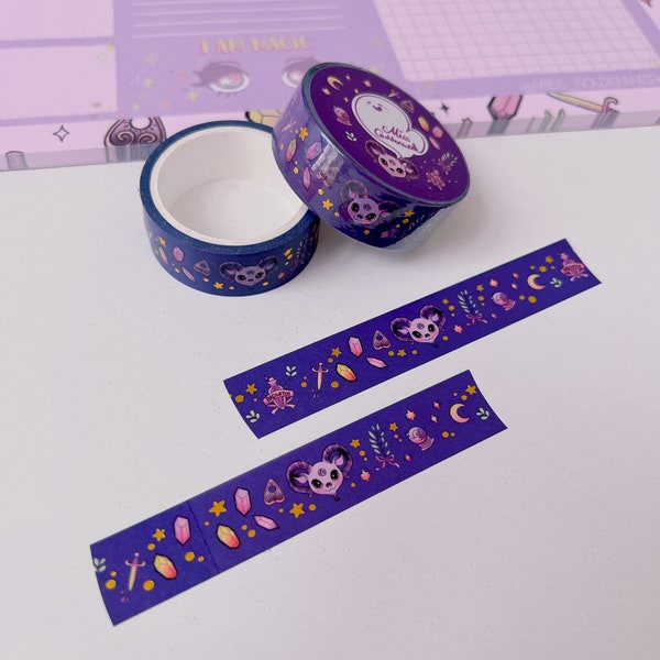 Washi Tape - I Am Magic - Witchy Halloween art