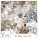 Winter Rustle - Digital Scrapbooking Kit - Winter - Scrapbook - Imprimable