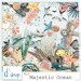 Majestic Ocean - Digital Scrapbooking Kit - Scrapbook - Imprimable