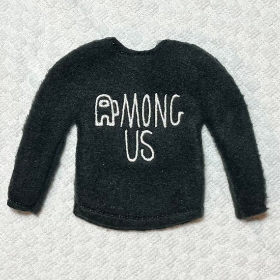 Elf Doll Among Us Video Game Sweater - Etsy