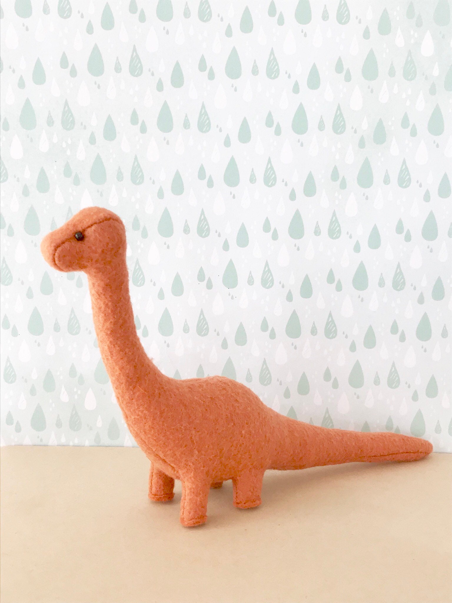Claire the Brontosaurus PDF Sewing Pattern - Dinosaur Plushie, Kawaii ...