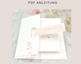 Papier-Klapp-Karte Deluxe _ PDF Anleitung _ Effektkarte