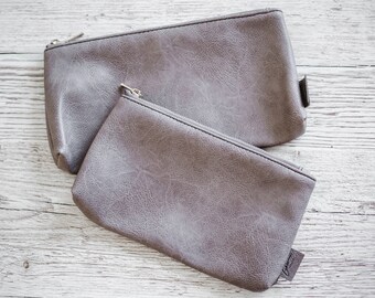 Zipper case grey/brown, cerdito! Limited Edition