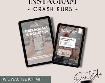 INSTAGRAM CRASH COURSE Guide - German _ Digital Product Instagram Growth
