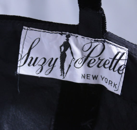 Black Velvet Suzy Perette New York Strappy Dress … - image 4