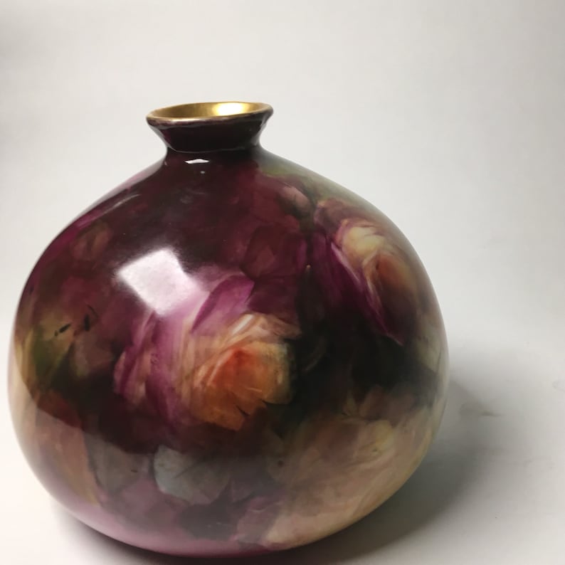 France Ceramic Vase Jean Pouyat Limoges J.P.L