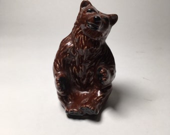 Ceramic arts studio madison wis mama bear salt shaker