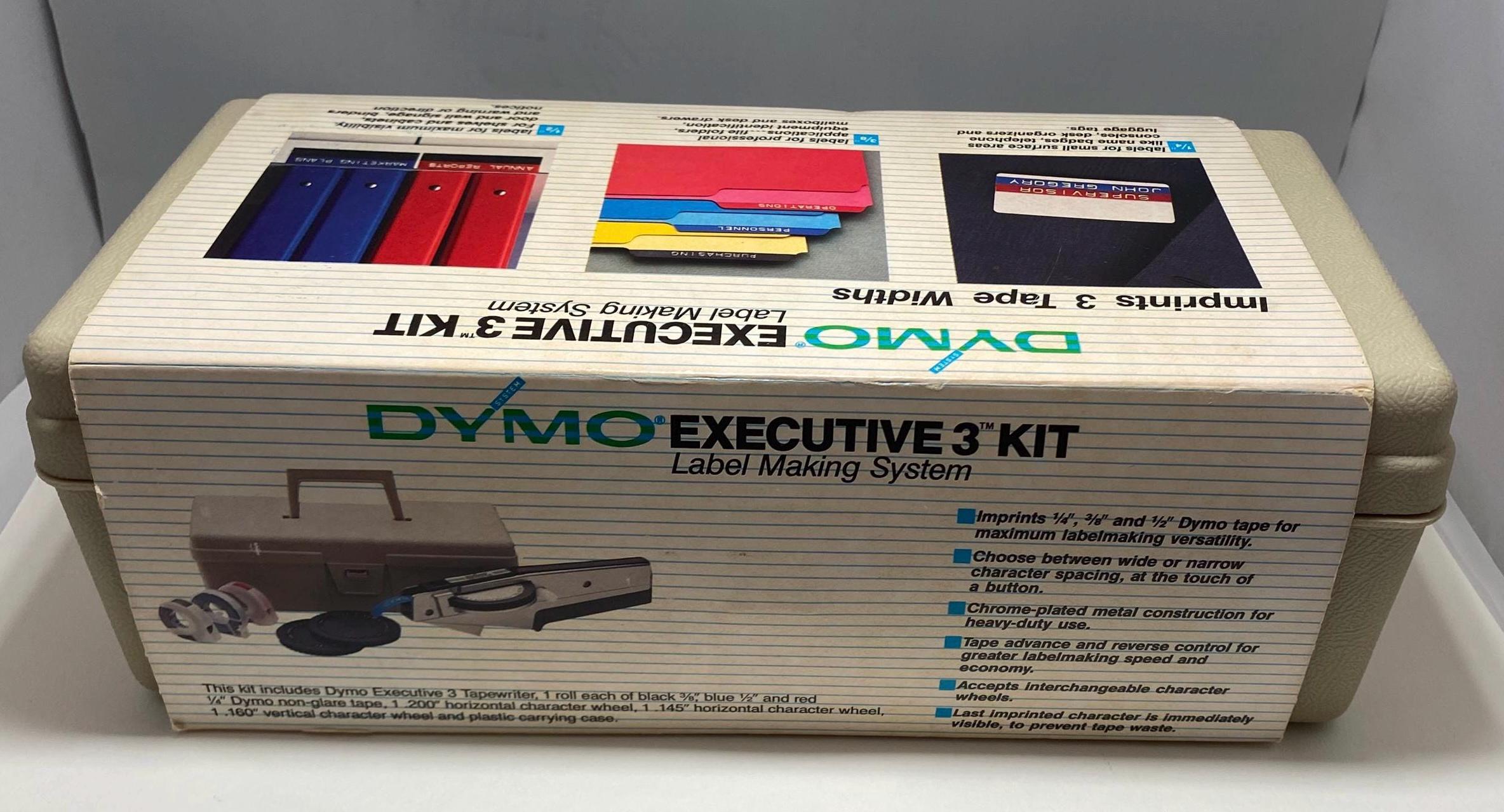 DYMO Executive 3 Kit Label Making System - Etsy