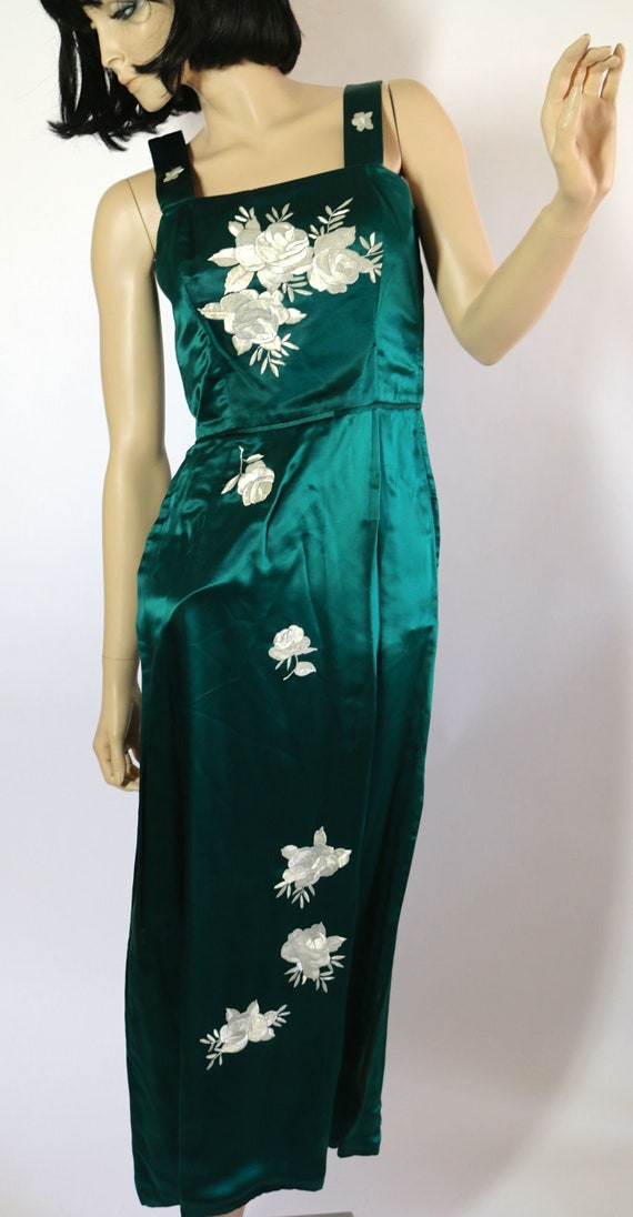 slim fit dress slacks Buy vintage style 1940s dress with flowers and bow tie