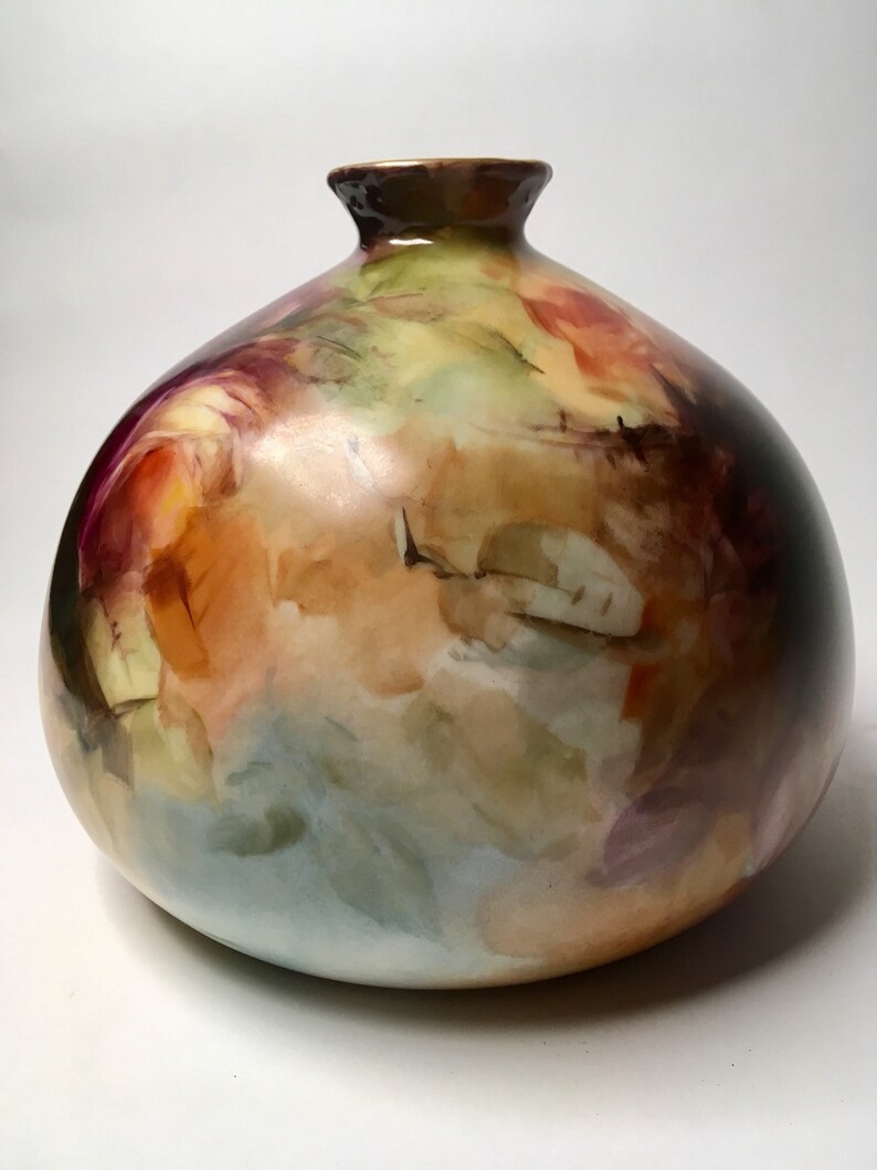 France Ceramic Vase Jean Pouyat Limoges J.P.L