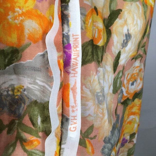 Grey Vintage Floral Print Women's Robe