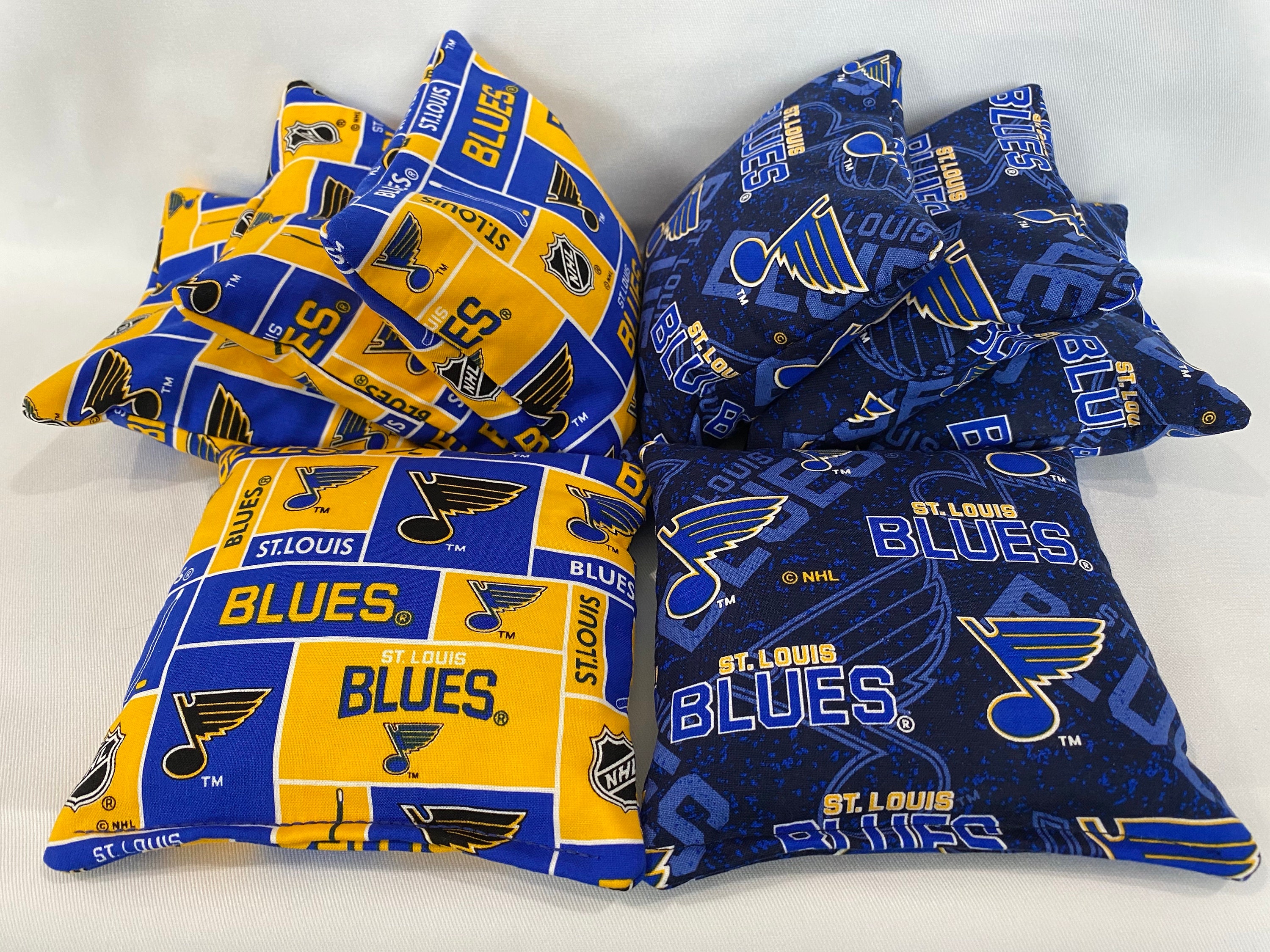 Blues Cornhole Bags 