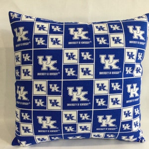 Kentucky Wildcats 16&quot; Removable Envelope Pillow 6 Prints Cover Only