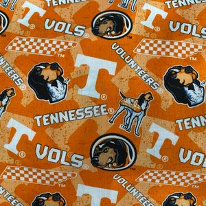 TENNESSEE VOLS  ncaa 45" Cotton Fabric Sykel Enterprises