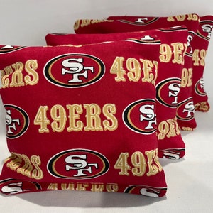 49ers Bean Bags Etsy