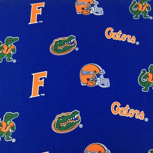 FLORIDA GATORS  ncaa 45&quot; Cotton Fabric Sykel Enterprises