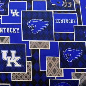 KENTUCKY WILDCATS  ncaa 45&quot; Cotton Fabric Sykel Enterprises