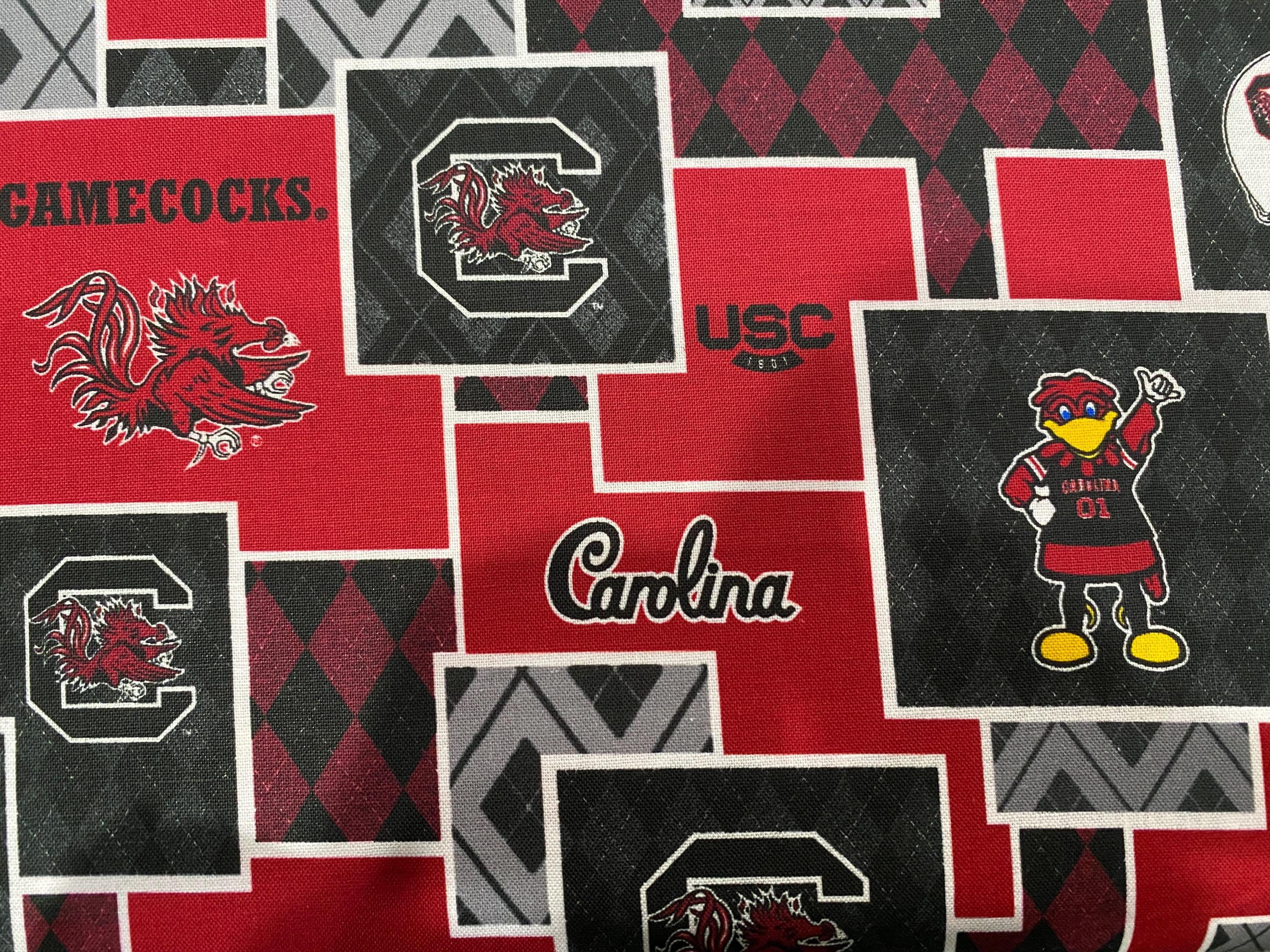South Carolina Gamecocks NCAA College Vintage Logo Team Patch – 2.75" – Iron-On/Sew-On
