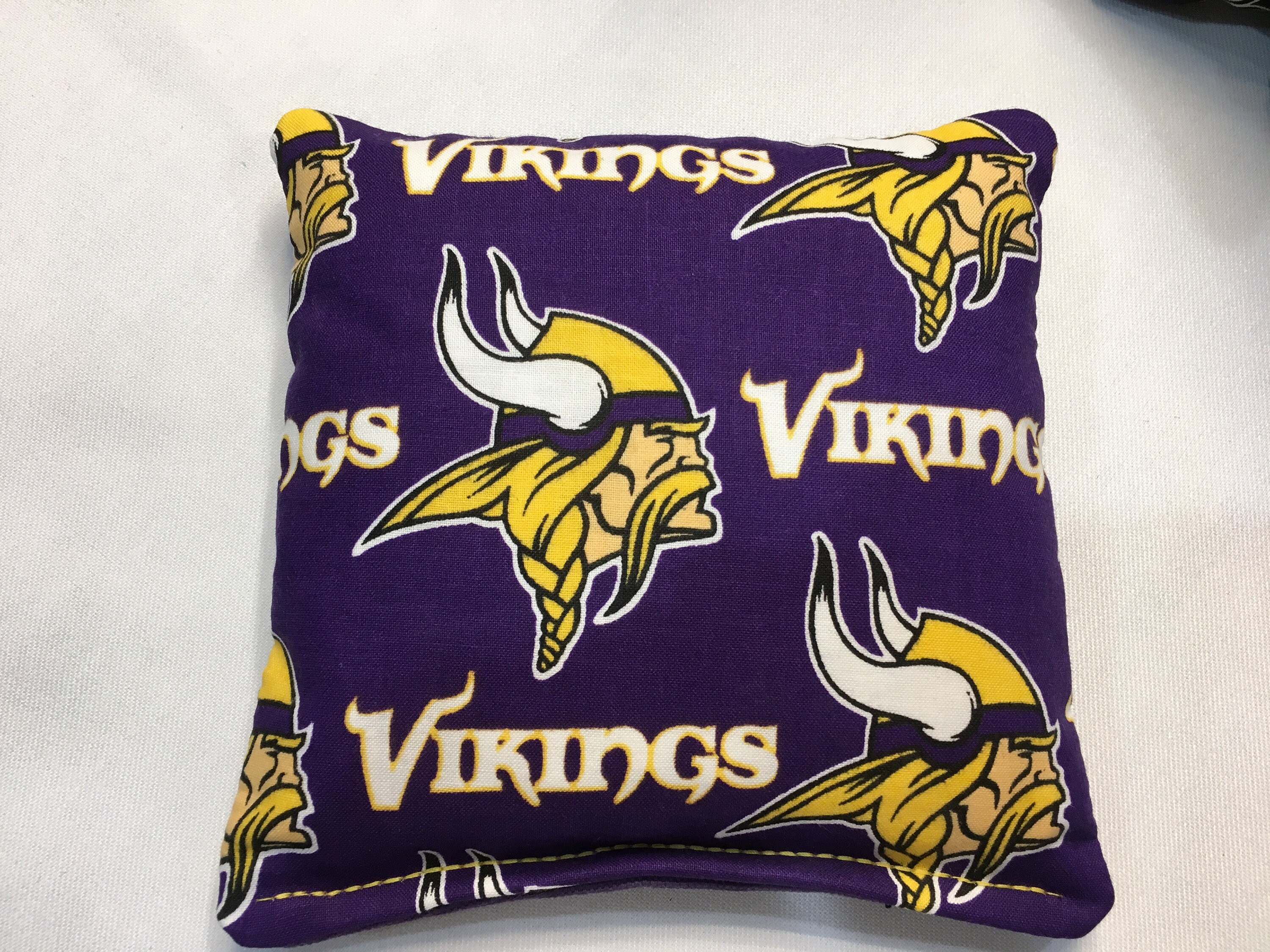 MINNESOTA VIKINGS 4 Cornhole Bags Bean Toss Print 2 Sides Etsy UK