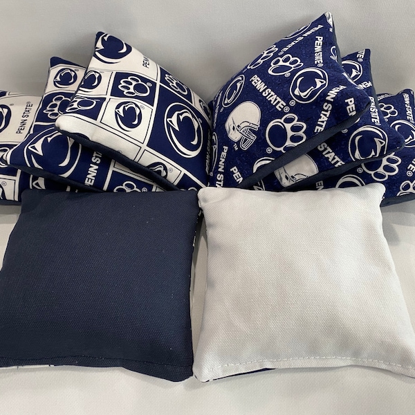 Buy PROLINE 6x6 NCAA College Penn State Nittany Lions Cornhole Bean Bags - Solid Design (B