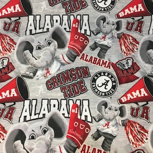 ALABAMA CRIMSON TIDE  ncaa Cotton Fabric Sykel Enterprises