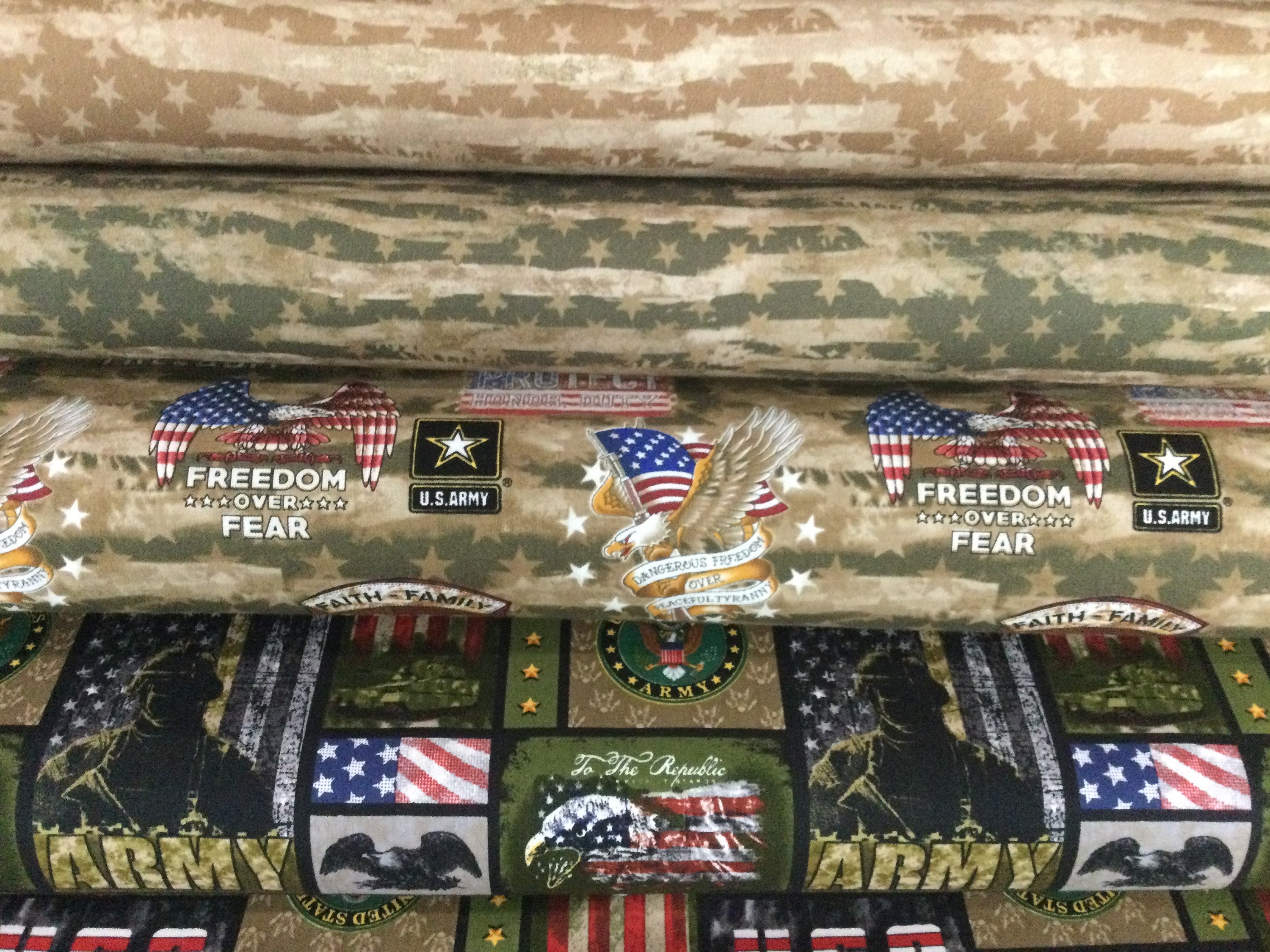 US Army Nylon/Cotton Fabric (bulk)