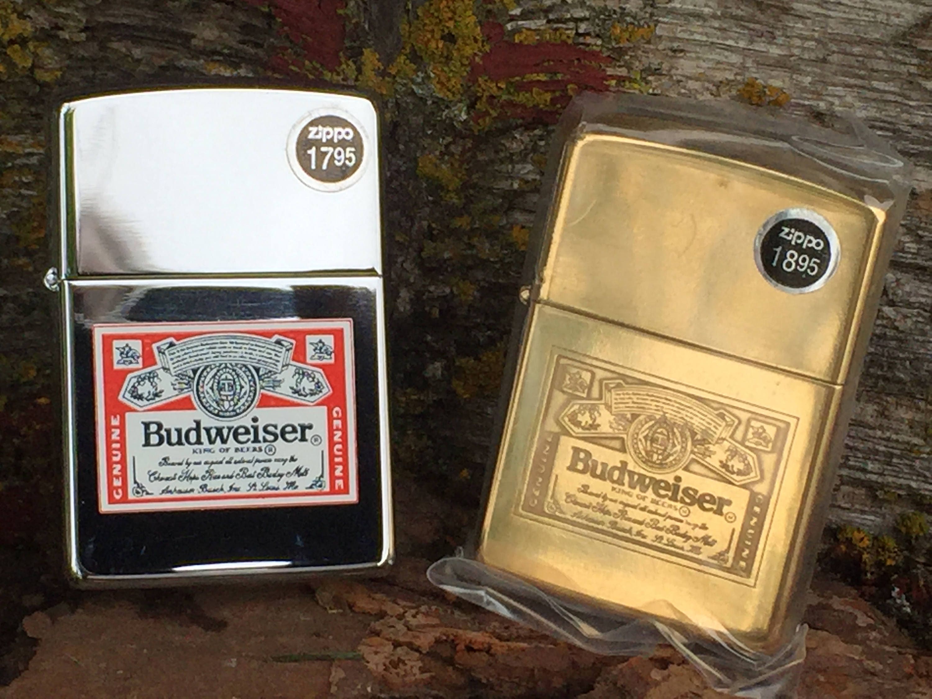 Collectible Zippo Lighter Budweiser Logo - Etsy
