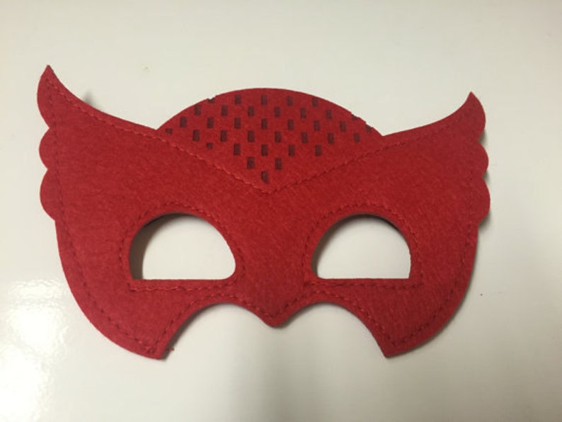 PJ masks and Villains PJ Masks Costume Gekko, Catboy & Owlette birthday party favors, superhero masks image 2