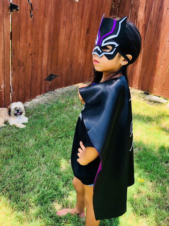 wholesale Black Mask Super Hero Batgirl Batman Halloween Costume Unisex