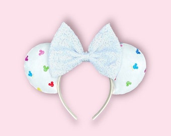 Colors of the Rainbow - Minnie Ears - PREORDER!