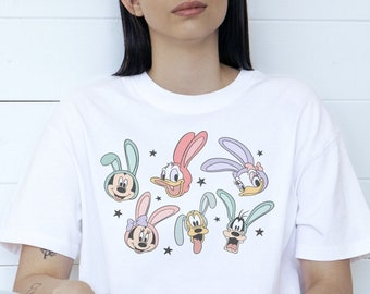 Park Hopper - Unisex Adult Shirt - Ft Donald Duck, Daisy, Goofy, Pluto Mickey & Minnie