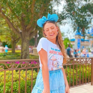 Starlight, Star Bright Denim - Minnie Ears - PREORDER!