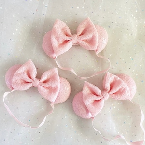 The "Mini" - Minnie Ears - For Little Ones - Millennial Pink - PREORDER!