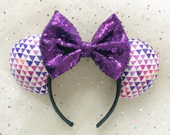 Epcot at Night - Minnie Ears - PREORDER!