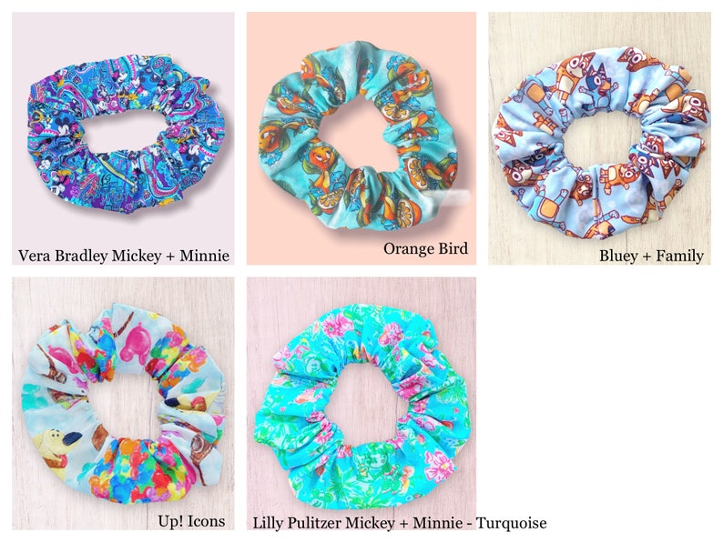 Disney Character Scrunchies Discount Code in Description image 5