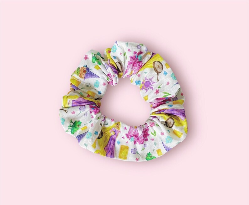 Rapunzel Tangled Scrunchies Discount Code in Description Gift for Disney Lovers image 1