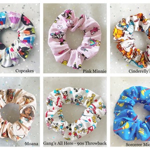 Disney Character Scrunchies Discount Code in Description image 9