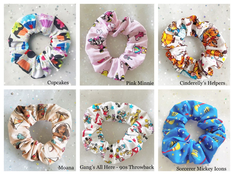 Disney Character Scrunchies Discount Code in Description image 9