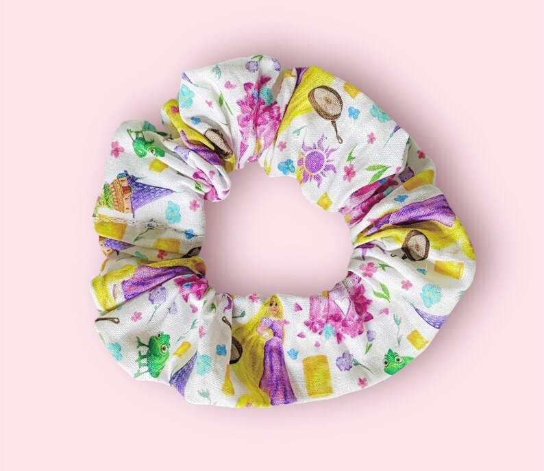 Rapunzel Tangled Scrunchies Discount Code in Description Gift for Disney Lovers image 3