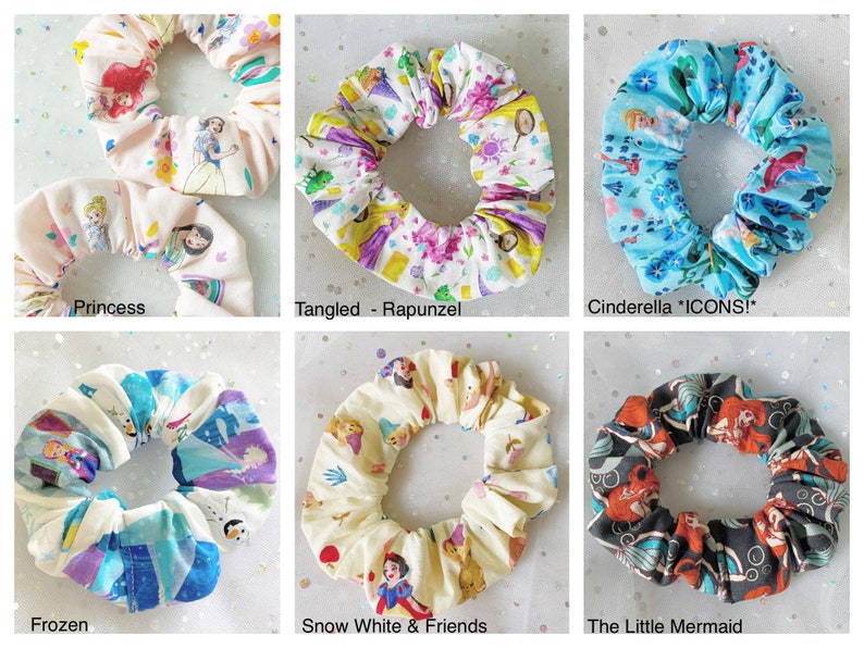 Disney Character Scrunchies Discount Code in Description image 2