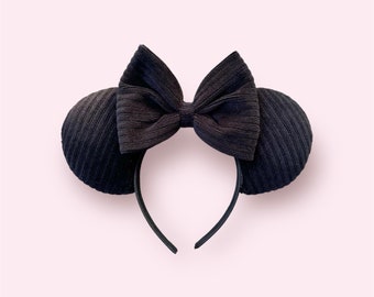 Stroke of Midnight Corduroy - Minnie Ears - PREORDER!