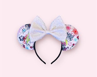 Disney Sketch - Dooney & Bourke Inspired -  Minnie Ears - PREORDER!
