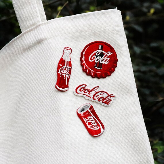 Coke Patches Coca Cola Patches Embroidered Patch Iron On Etsy