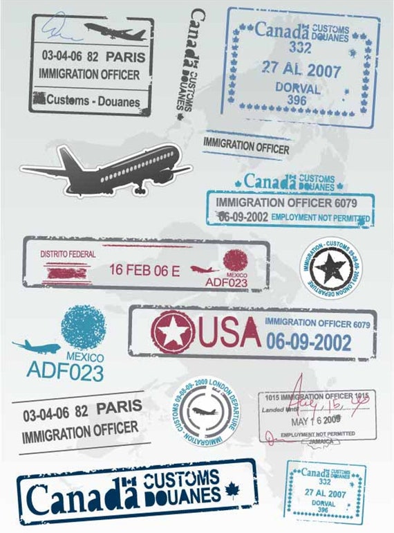 Airline Sticker Decorative Sticker Laptop Suitcase Sticker | Etsy