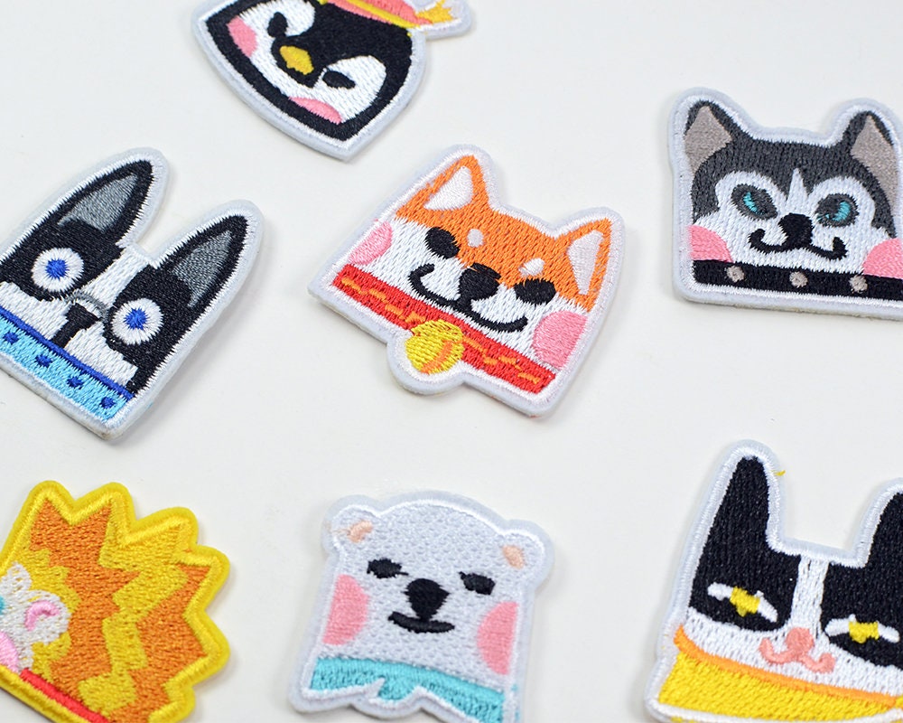 Cute Animal Patches Mini Patches Embroidered Patch IronOn Etsy