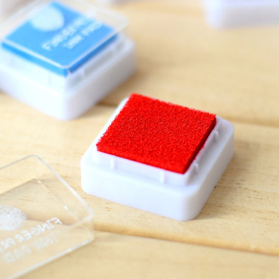 6pcs/Set Stamp Ink Pad Multicolor Finger Print Ink Pad DIY Etsy