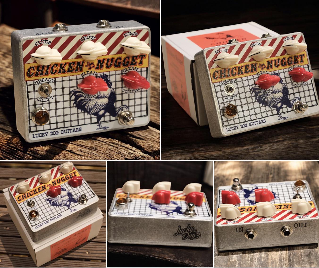Lucky Dog “chicken Nugget” Compressor Pedal With Clean-blend Boost