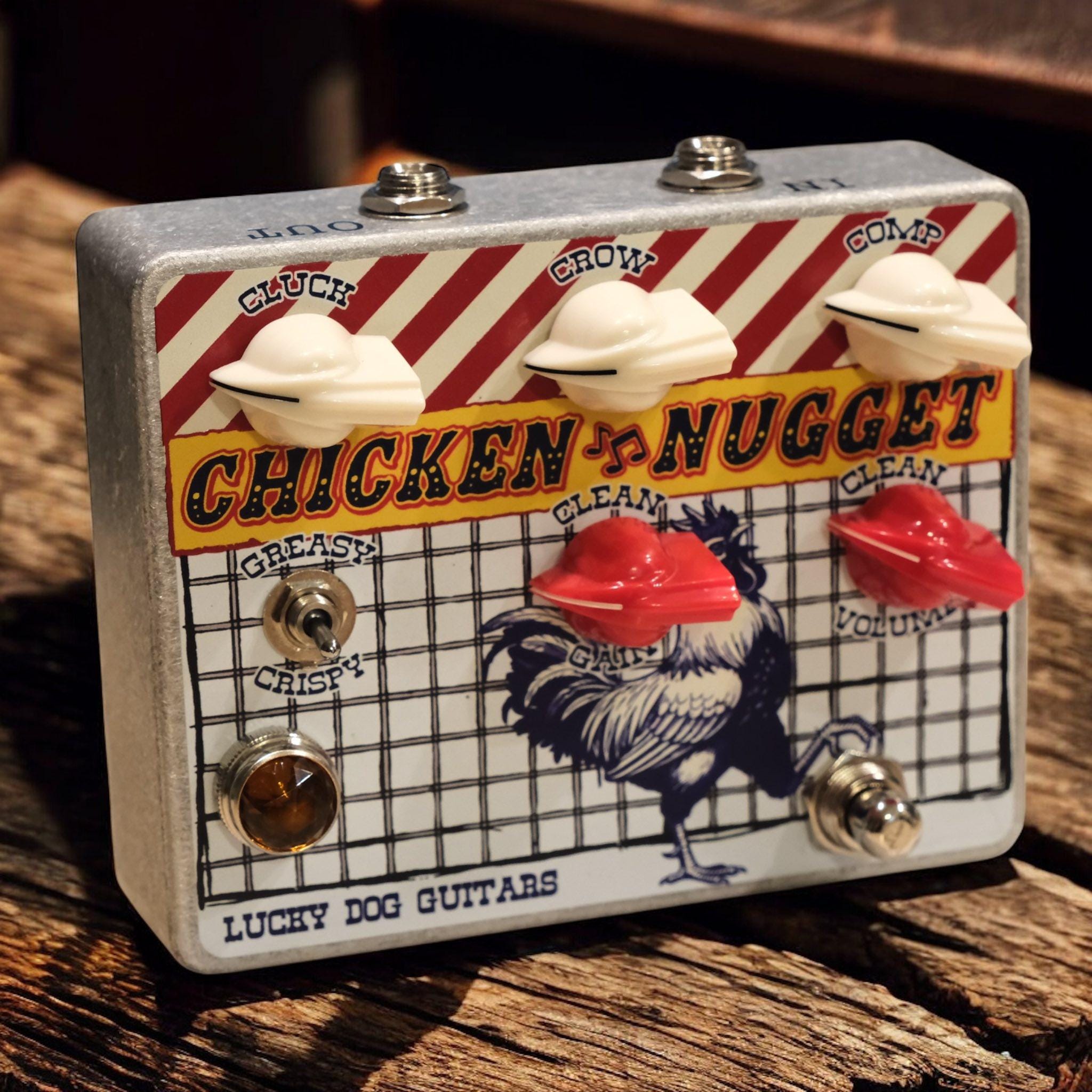 Lucky Dog “chicken Nugget” Compressor Pedal With Clean-blend Boost