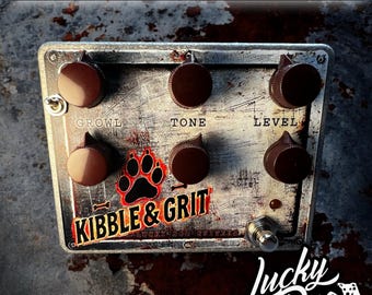 Pedal de overdrive dual paralelo analógico “Kibble & Grit” de Lucky Dog.