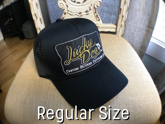 Lucky Dog Guitars Mesh Trucker Hat Regular Size Cap | Etsy